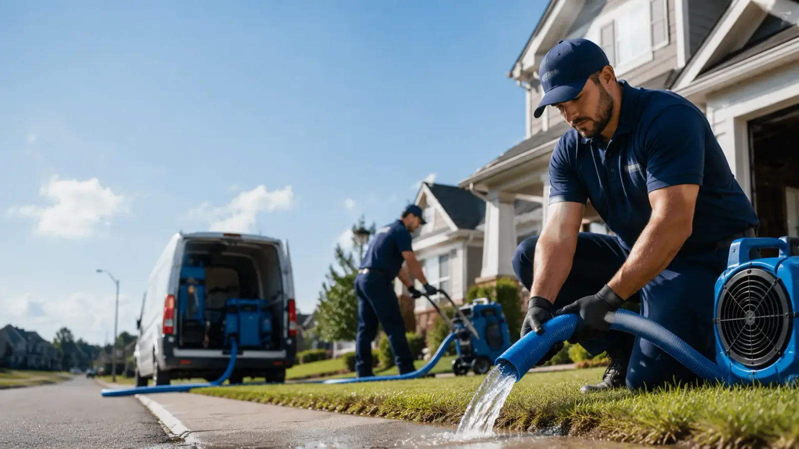 Flood Damage Restoration in Ponder, TX